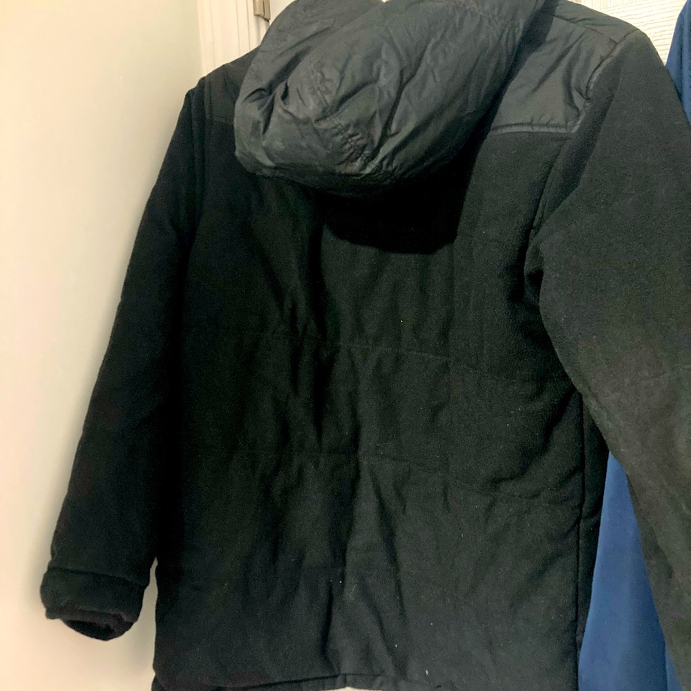 The North Face Black Puffer Jacket with Hood